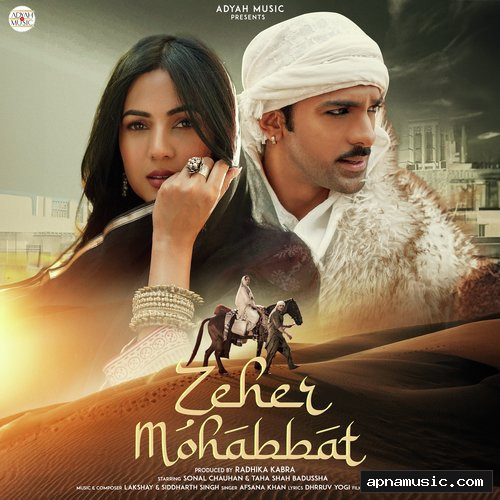 Zeher Mohabbat by Afsana Khan - Album Cover