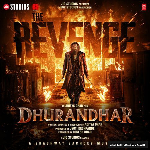 Dhurandhar The Revenge - Aari Aari by Irshad Kamil, Bombay Rockers, Reble, Token, Shashwat Sachdev, Khan Saab, Jasmine Sandlas, Sudhir Yaduvanshi - Album Cover