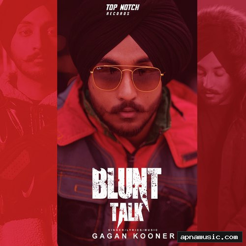 Blunt Talk by Gagan Kooner - Album Cover